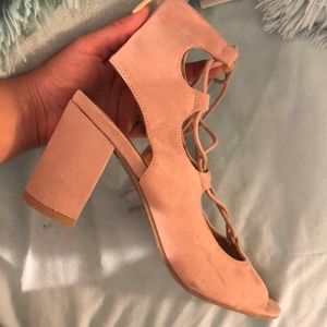 Pink wedges size 5